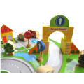 Good Wooden Toys Child Wooden City Printing Blocks For Kids